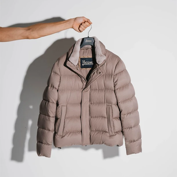 Herno winterjas beige