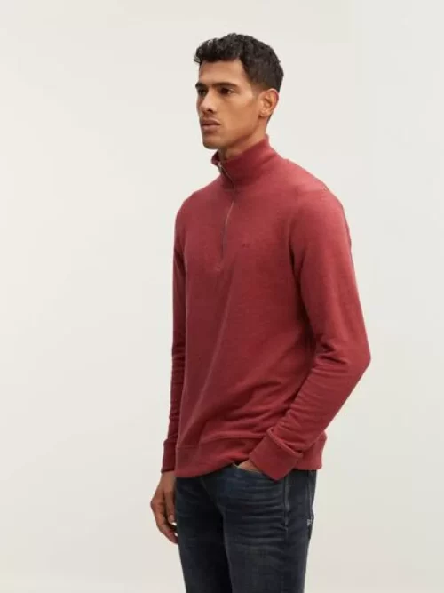 Denham Halfzip trui