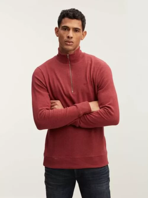 Denham Halfzip trui