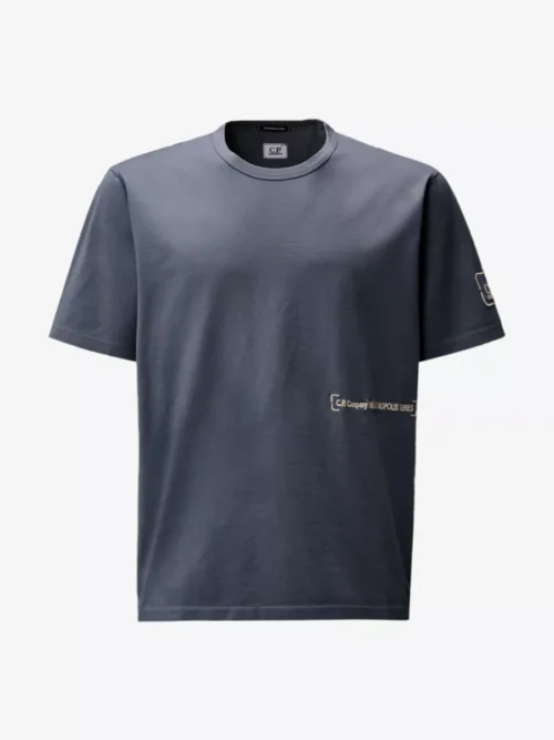 C.P. Company C.P. Company T-shirt KM - Middelblauw