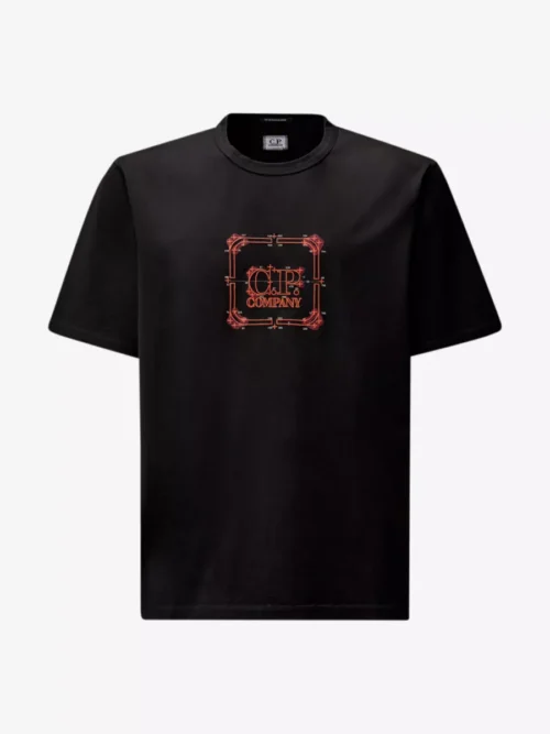 C.P. Company C.P. Company T-shirt km - Zwart