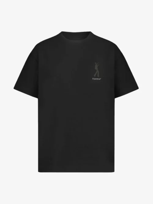 Flâneur Flâneur T-shirt - Zwart