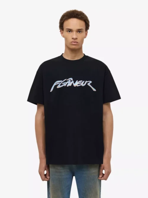 Flâneur Flâneur T-shirt - Zwart