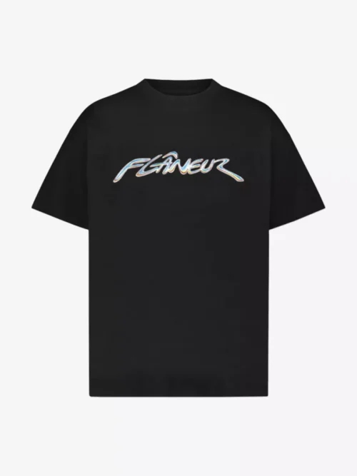 Flâneur Flâneur T-shirt - Zwart