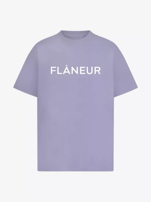Flâneur Flâneur T-shirt - Middelpaars