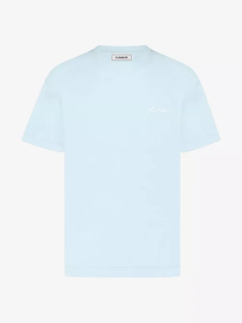 Flâneur Flâneur T-shirt - Lichtblauw