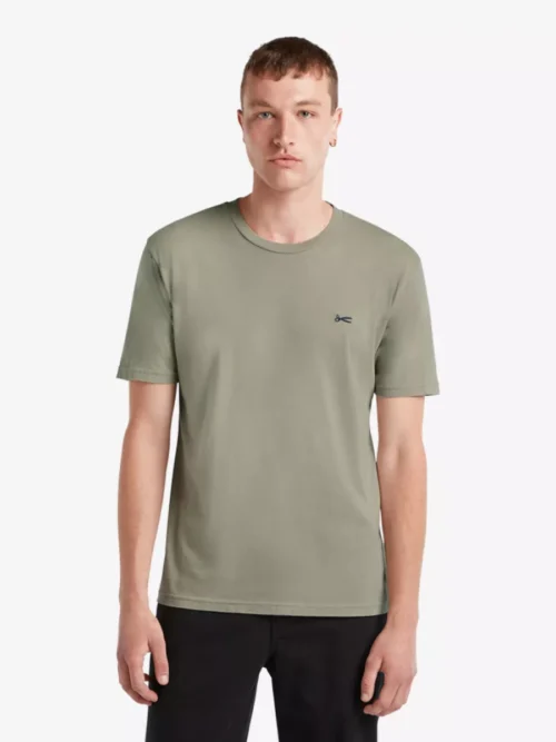 Denham Denham SCISSOR TEE GDCJ - Middelgroen