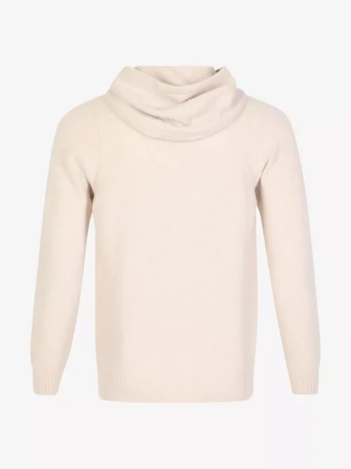 Gran Sasso Gran Sasso Hoodie gebreid - Beige