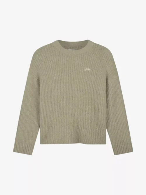 Olaf Olaf Hairy Knitted Crewneck - Ecru
