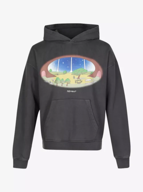 Flâneur Flâneur Sweat Hoodie - Middelgrijs