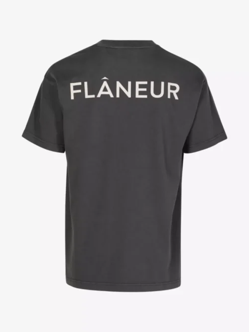 Flâneur Flâneur T-shirt - Zwart