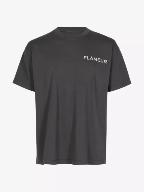 Flâneur Flâneur T-shirt - Zwart