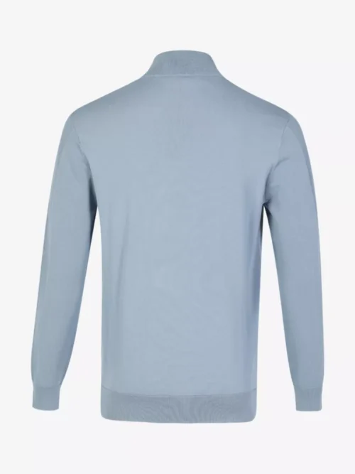 Genti Genti Trui halfzip - Lichtblauw