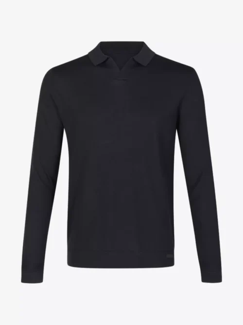 Genti Genti Trui halfzip - Navy