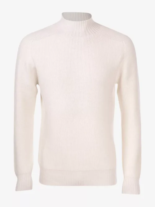 Gran Sasso Gran Sasso Trui turtle neck - Ecru