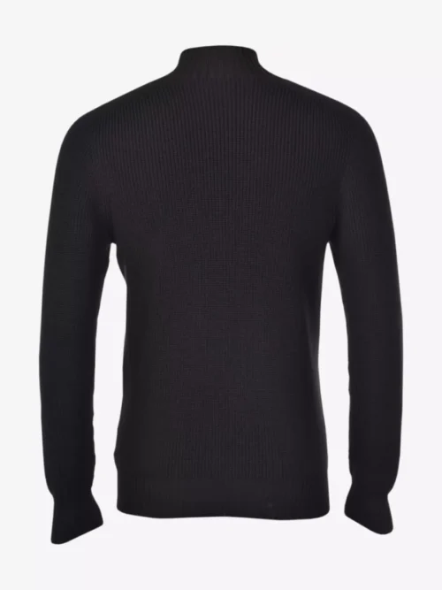 Gran Sasso Gran Sasso Trui turtle neck - Zwart