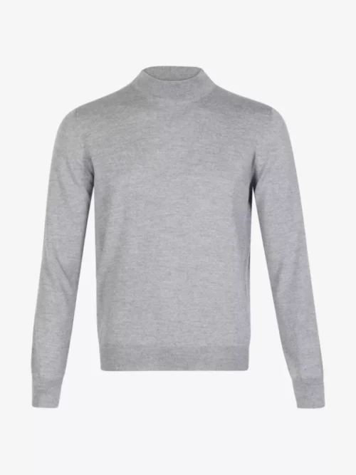 Gran Sasso Gran Sasso Trui turtle neck - Lichtgrijs