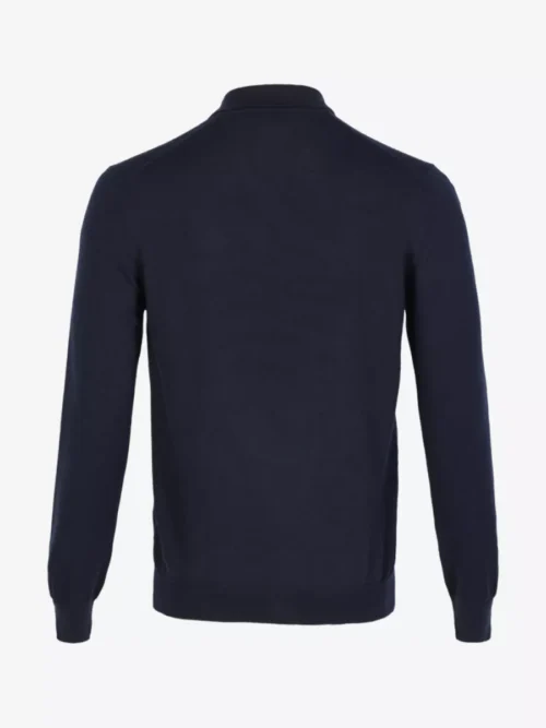 Gran Sasso Gran Sasso Polo zip - Donkerblauw