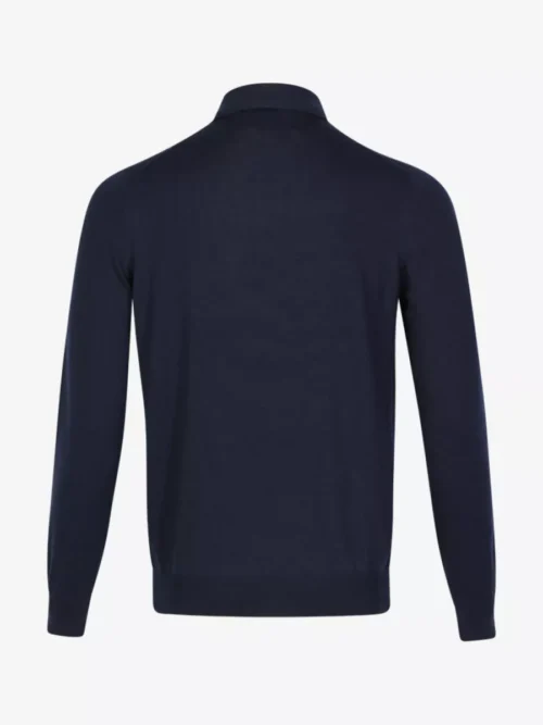 Gran Sasso Gran Sasso Trui polo - Donkerblauw
