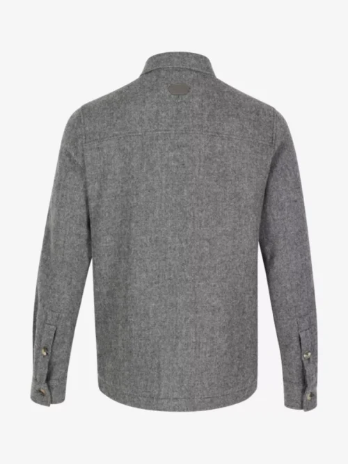 Jacob Cohen Jacob Cohen Overshirt wol - Middelgrijs
