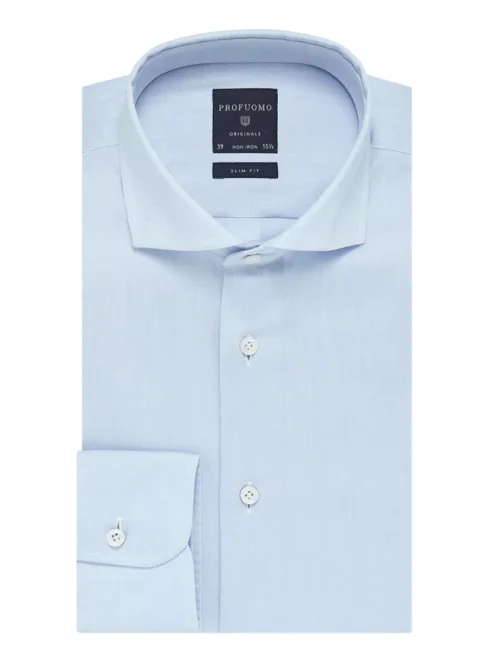 Profuomo Profuomo CUTAWAY SF SC BLUE - Blauw