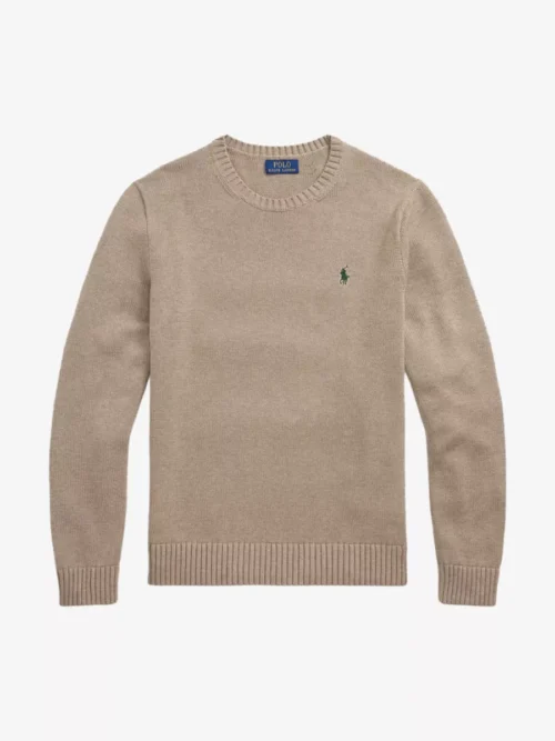 Ralph Lauren Ralph Lauren Trui katoen crewneck - Camel