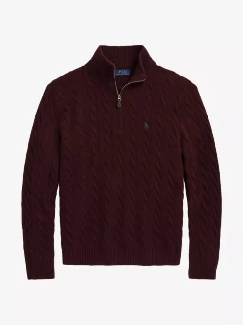 Ralph Lauren Ralph Lauren Trui Halfzip - Bordeaux