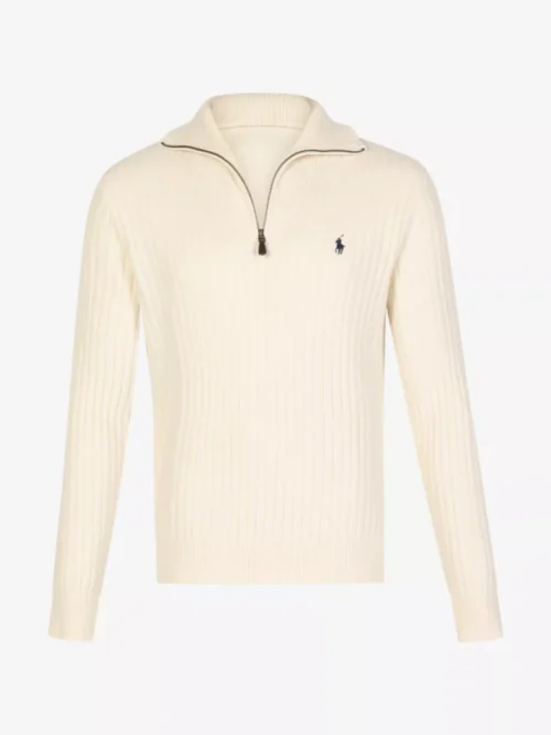Ralph Lauren Ralph Lauren Trui zip - Ecru