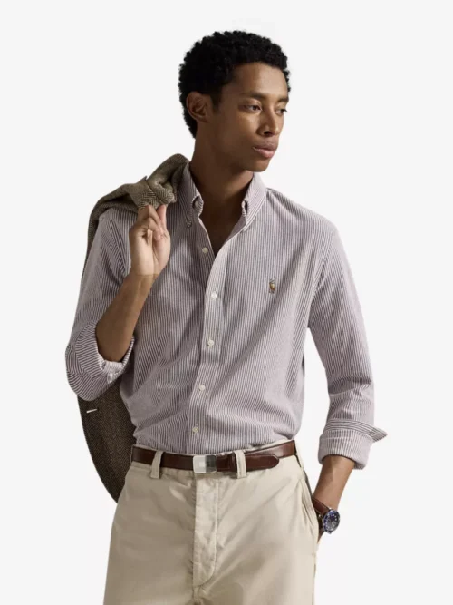 Ralph Lauren Ralph Lauren Shirt oxford jersey - Bordeaux