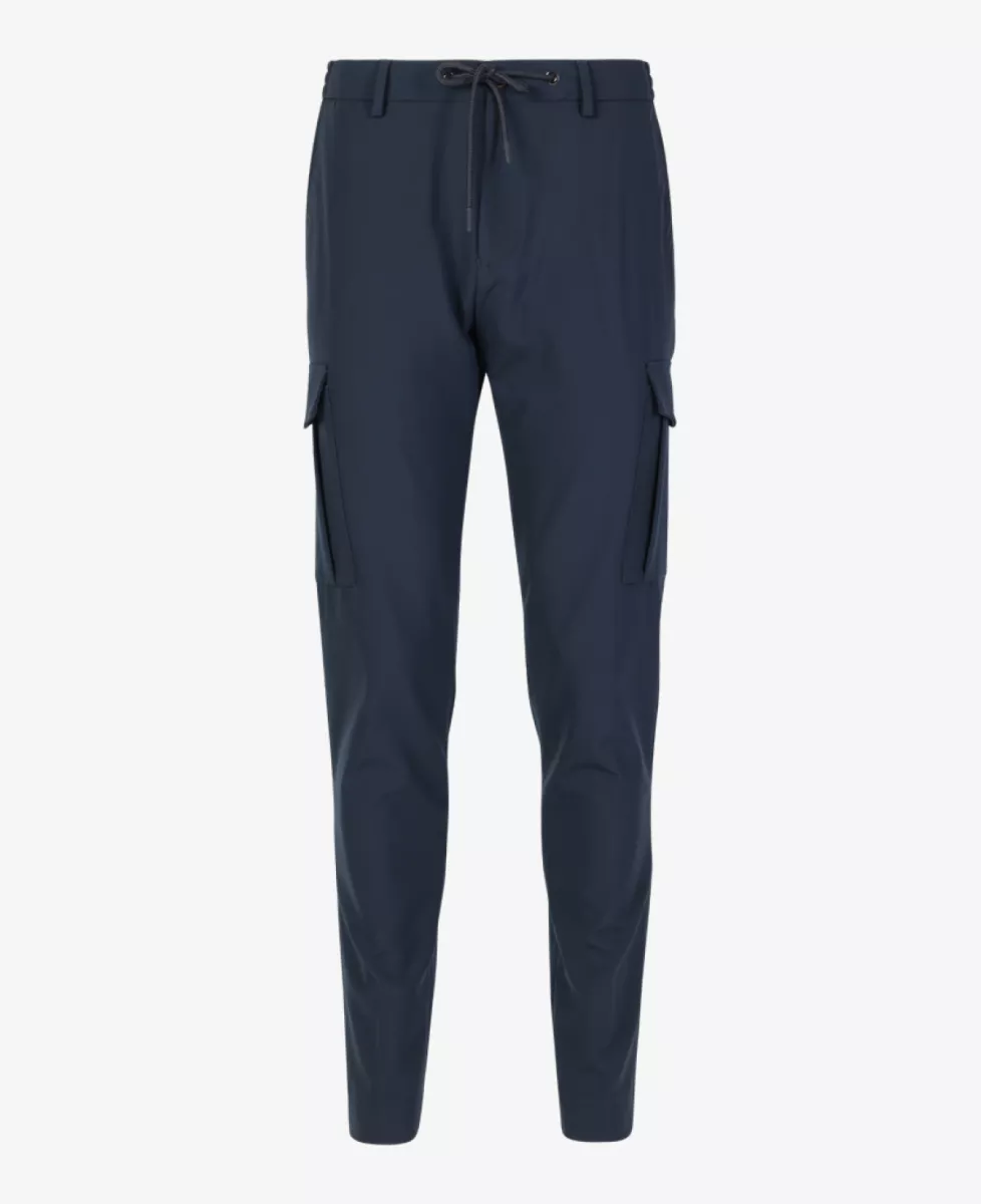 Seven Dials Jeresy worker pantalon - Navy 1 Seven Dials Seven Dials Jeresy worker pantalon - Navy