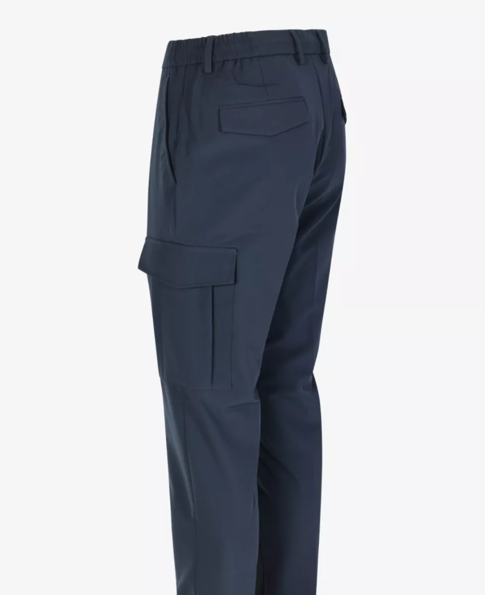 Seven Dials Jeresy worker pantalon - Navy 3 Seven Dials Seven Dials Jeresy worker pantalon - Navy