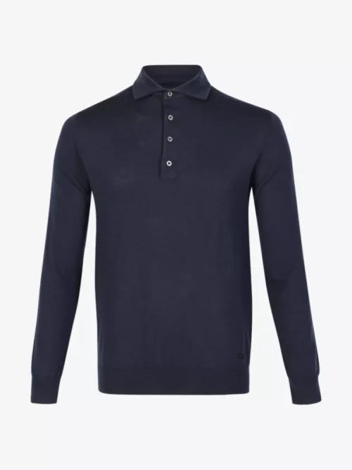 Seven Dials Seven Dials Trui Polokraag - Navy