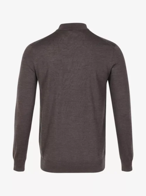Seven Dials Seven Dials Trui Turtle Neck - Donkerbruin
