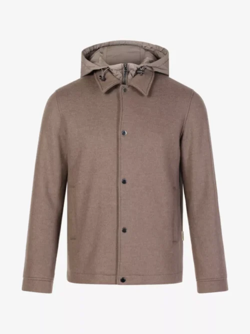 Woolrich Woolrich Jack wol - Taupe