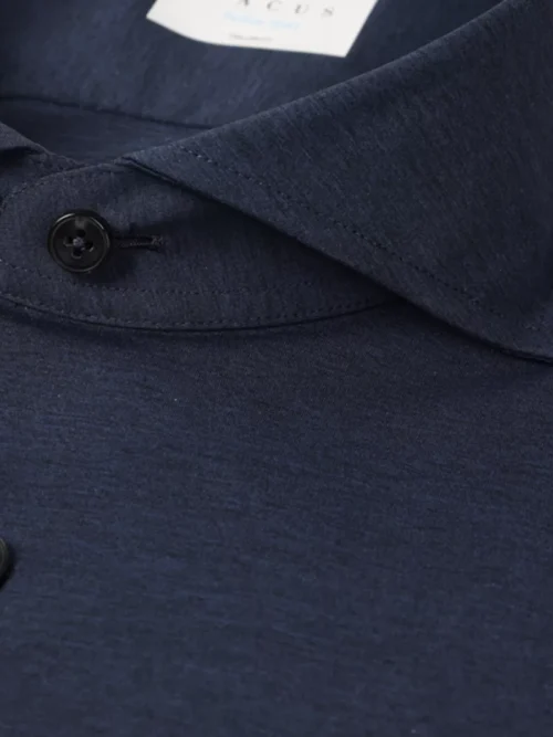 Xacus Xacus Active Dress Shirt - Navy
