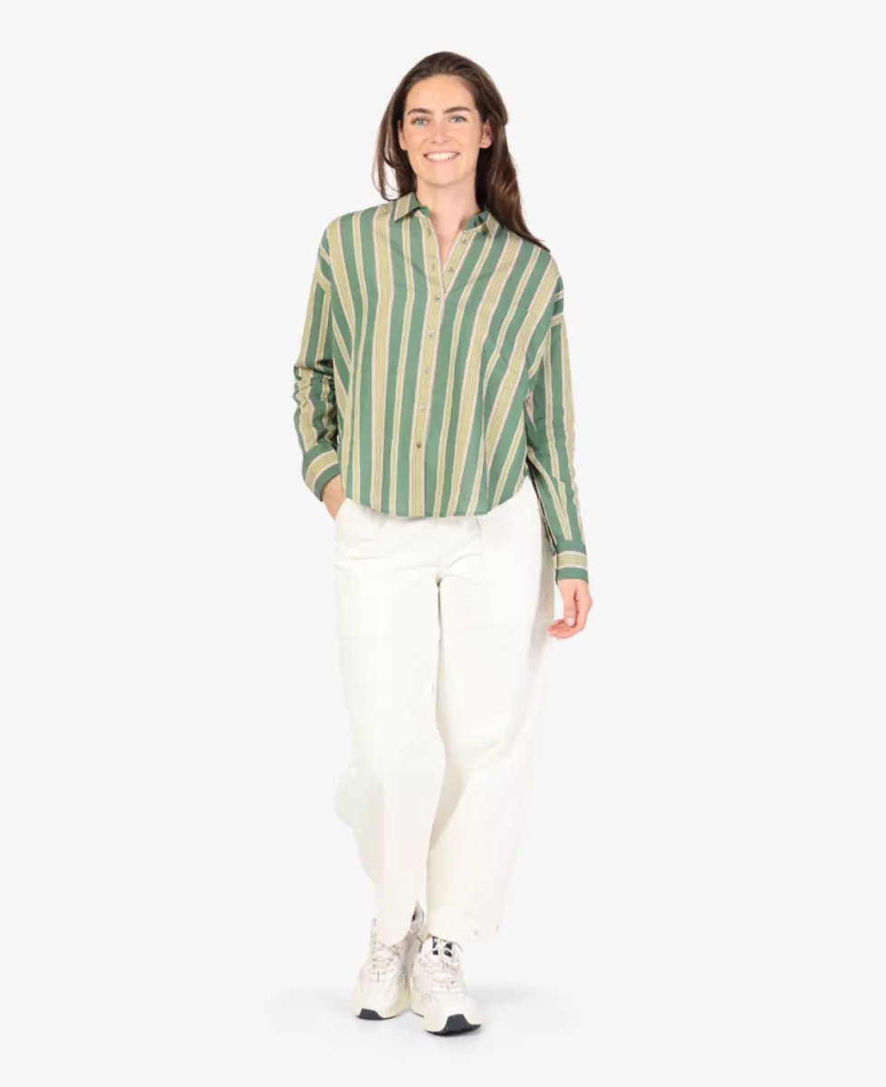 Xirena Blouse - Groen 4 Xirena Xirena Blouse - Groen