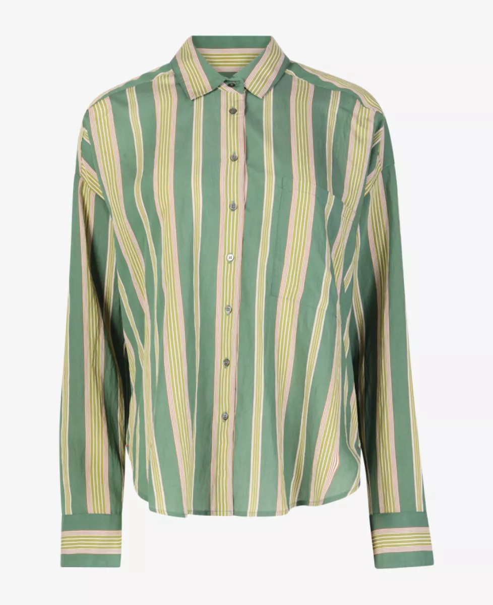 Xirena Blouse - Groen 1 Xirena Xirena Blouse - Groen