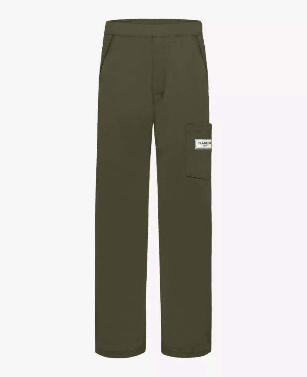 Flâneur Pantalon - Khaki 1 Flâneur Flâneur Pantalon - Khaki