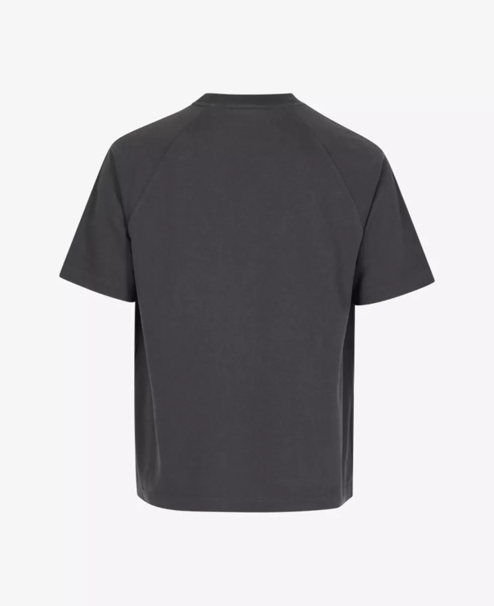 Olaf Signature SS Tee - Donkergrijs 2 Olaf Olaf Signature SS Tee - Donkergrijs