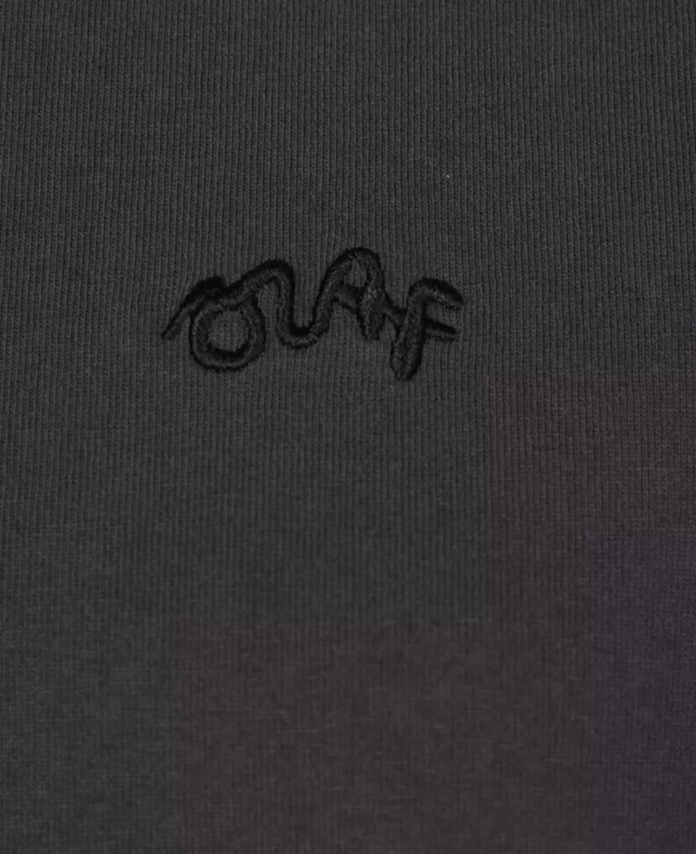 Olaf Signature SS Tee - Donkergrijs 3 Olaf Olaf Signature SS Tee - Donkergrijs