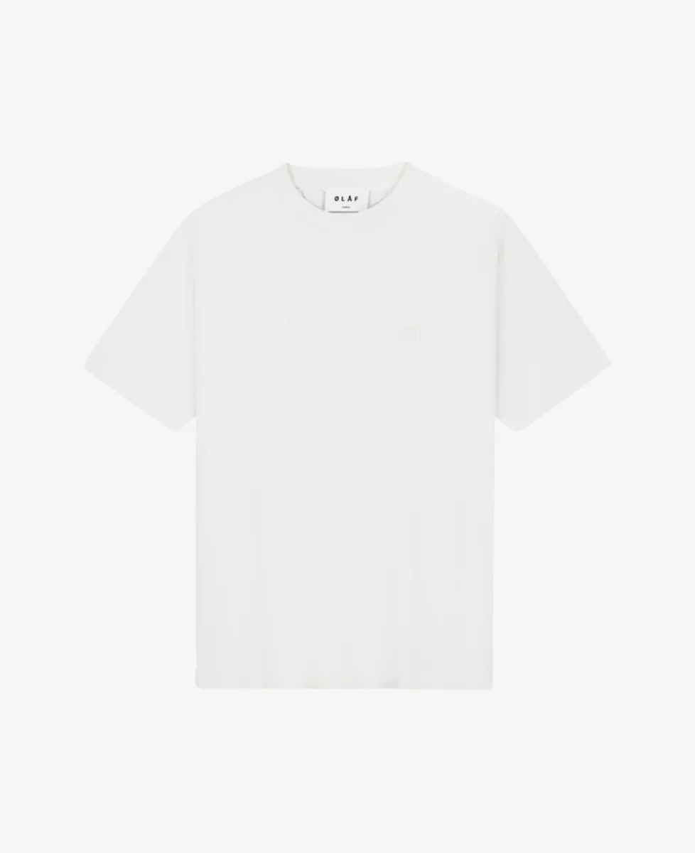 Olaf Signature SS Tee - Ecru 1 Olaf Olaf Signature SS Tee - Ecru