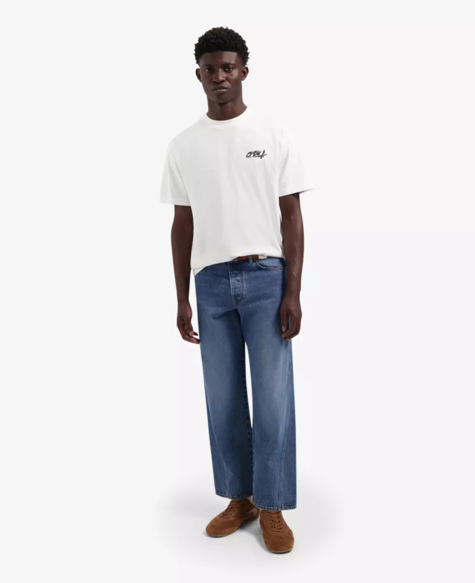 Olaf Script Graphic Tee - Wit 5 Olaf Olaf Script Graphic Tee - Wit