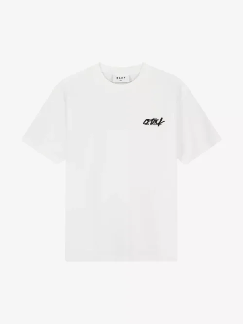 Olaf Olaf Script Graphic Tee - Wit