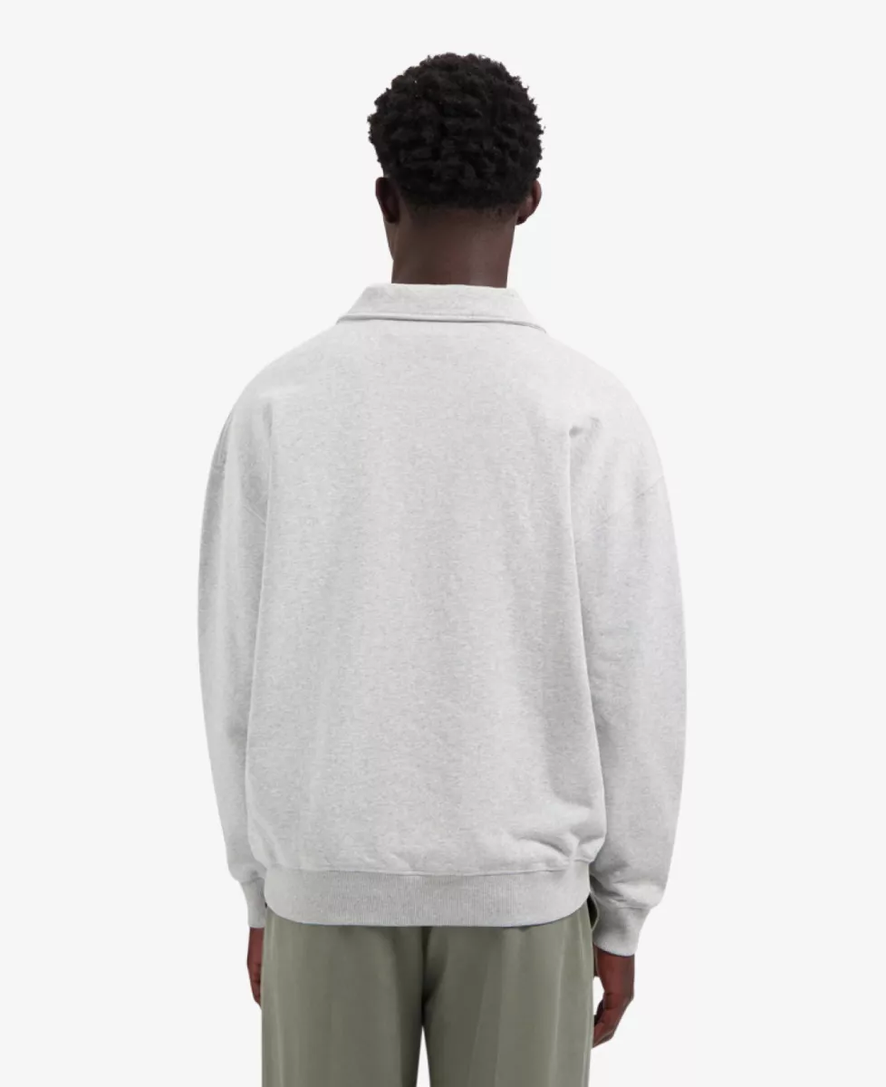 Olaf Signature Oversized Polo - Grijs 4 Olaf Olaf Signature Oversized Polo - Grijs