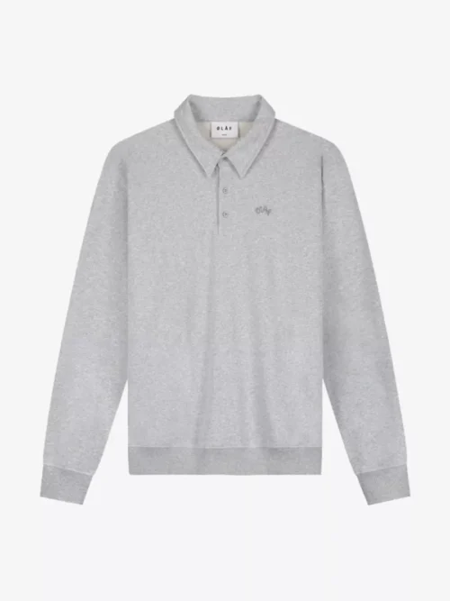 Olaf Olaf Signature Oversized Polo - Grijs