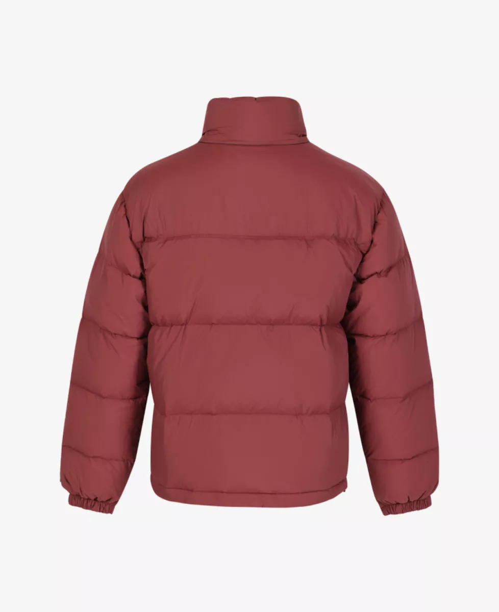 Olaf Matte Puffer Jacket - Middelrood 2 Olaf Olaf Matte Puffer Jacket - Middelrood