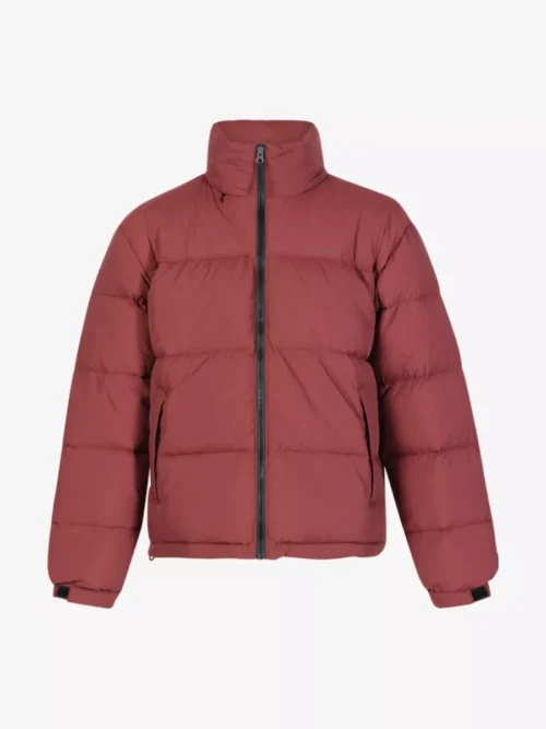 Olaf Olaf Matte Puffer Jacket - Middelrood