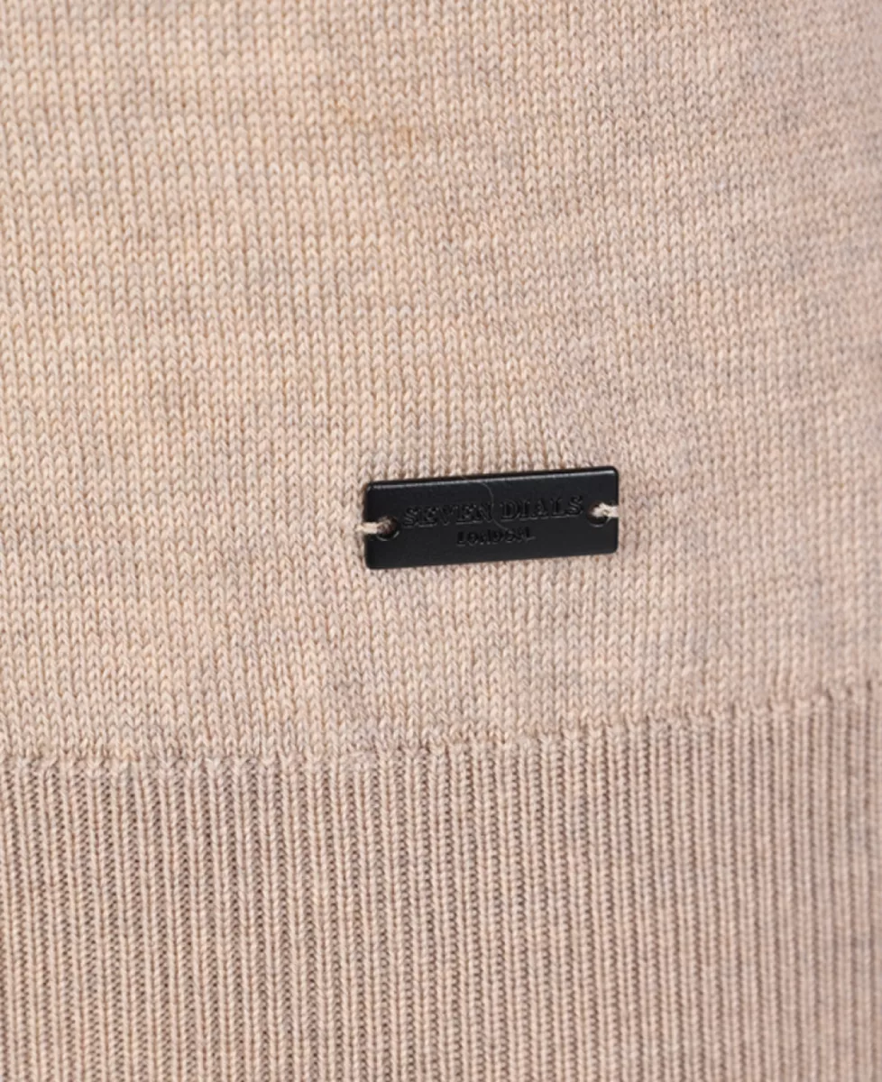 Seven Dials Trui Turtle Neck - Bruin 3 Seven Dials Seven Dials Trui Turtle Neck - Bruin
