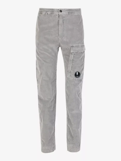 C.P. Company C.P. Company Broek cargo corduroy - Grijs