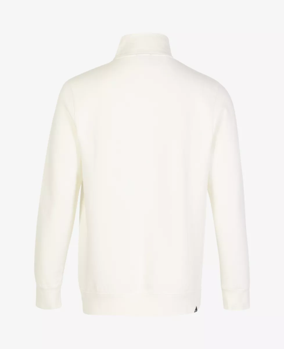 Denham SCISSOR HALF ZIP GDBS - Ecru 2 Denham Denham SCISSOR HALF ZIP GDBS - Ecru